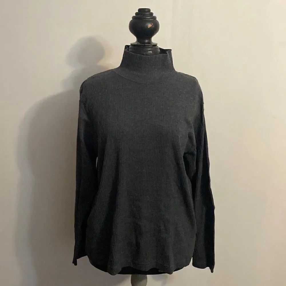 Venezia Jeans Clothing Gray Turtleneck, size 18/20